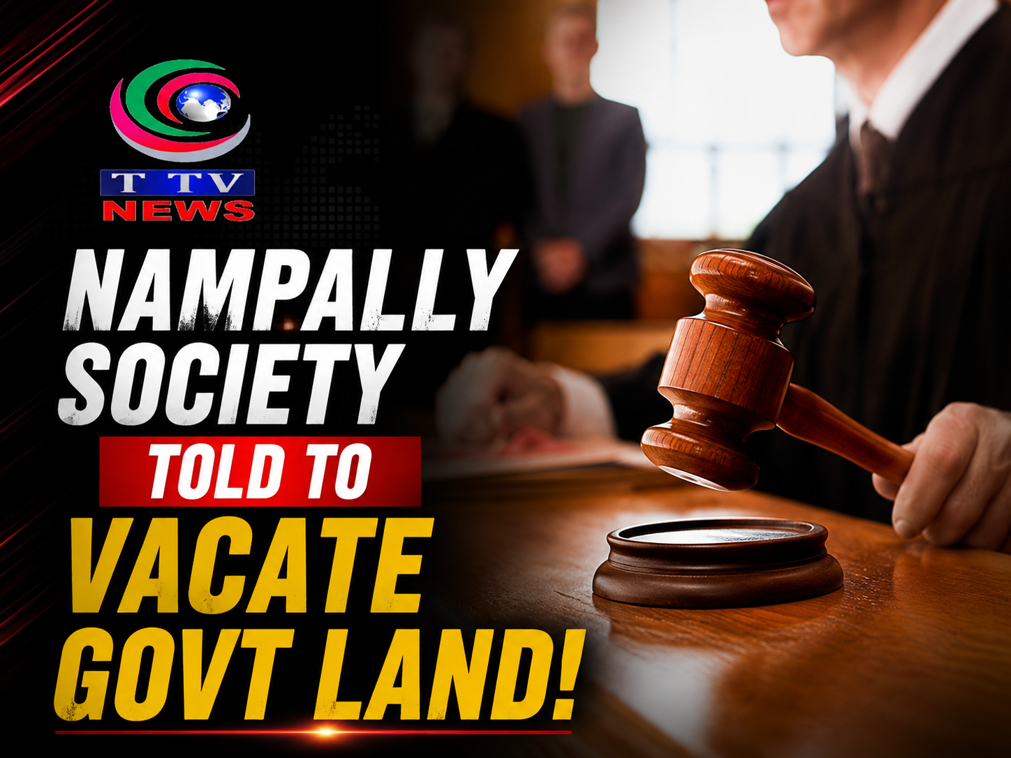 Hyderabad Court Orders Nampally Society to Vacate Government Land, Pay ₹3.01 Crore