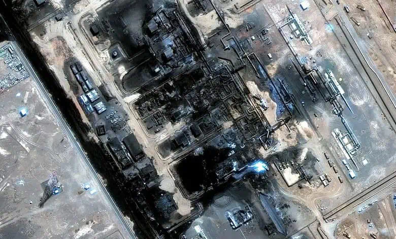 Satellite Images Show Major Damage to Saudi Oil Pipeline After Drone Strike