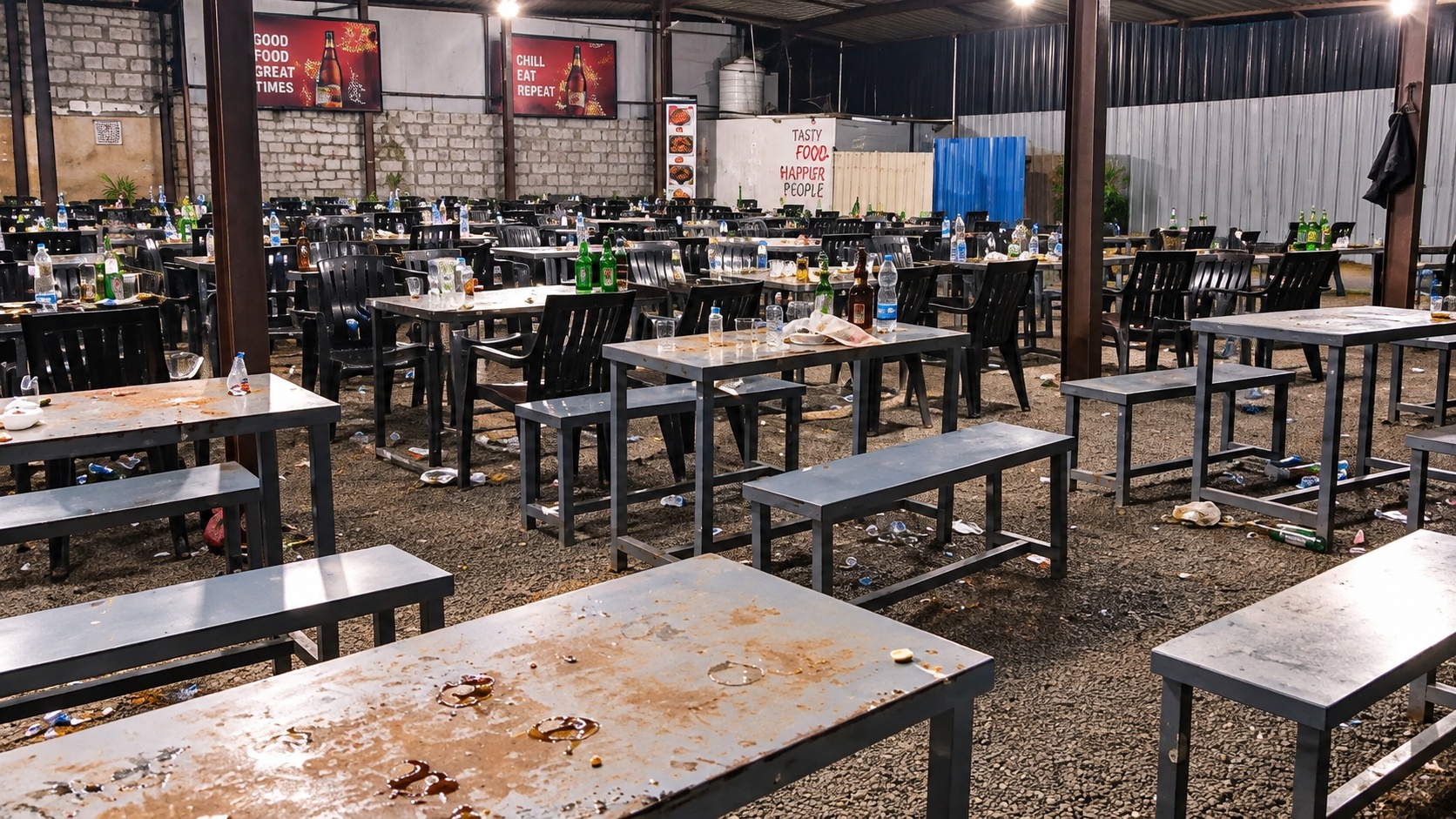Rowdy Sheeter from Yellandu Fatally Attacked at Bandlaguda Wine Shop