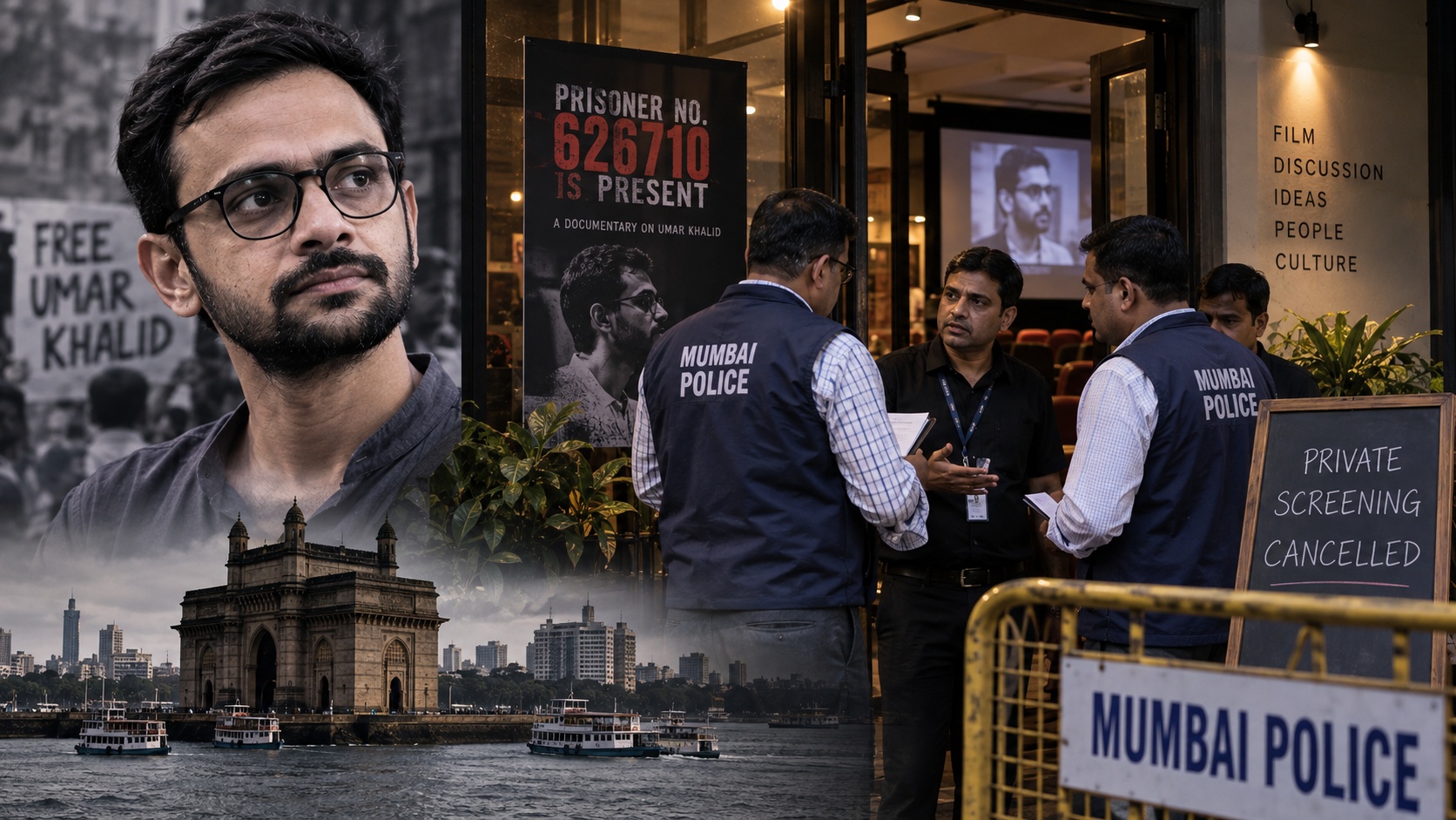 Mumbai: Activists Allege Police Pressure Led to Cancellation of Umar Khalid Documentary Screening