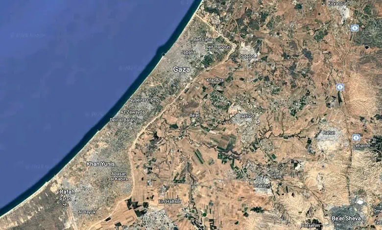 Updated Google Maps images show scale of Gaza destruction