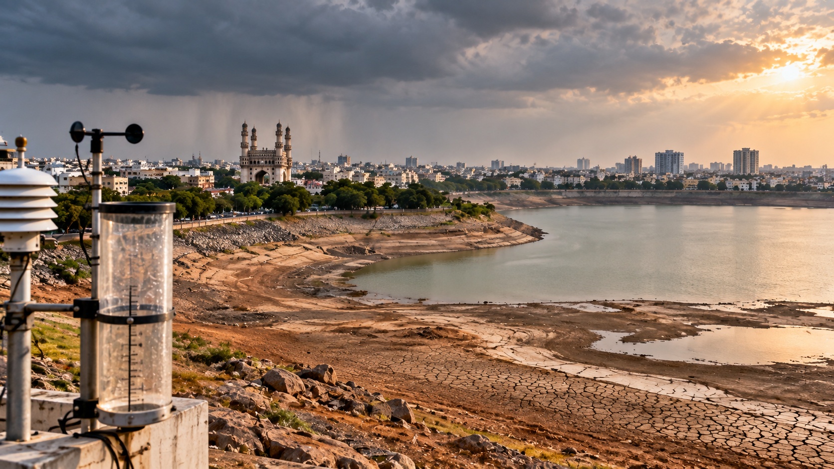 Hyderabad: City Records 27% Rainfall Deficit During 2026 Monsoon