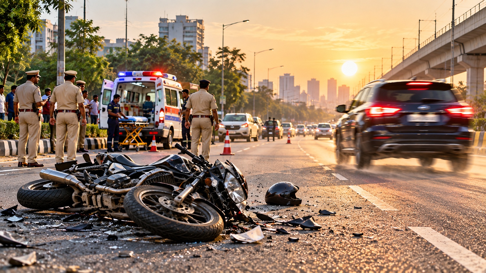 Hyderabad: 62-Year-Old Pedestrian Killed in Hit-and-Run on NH-65