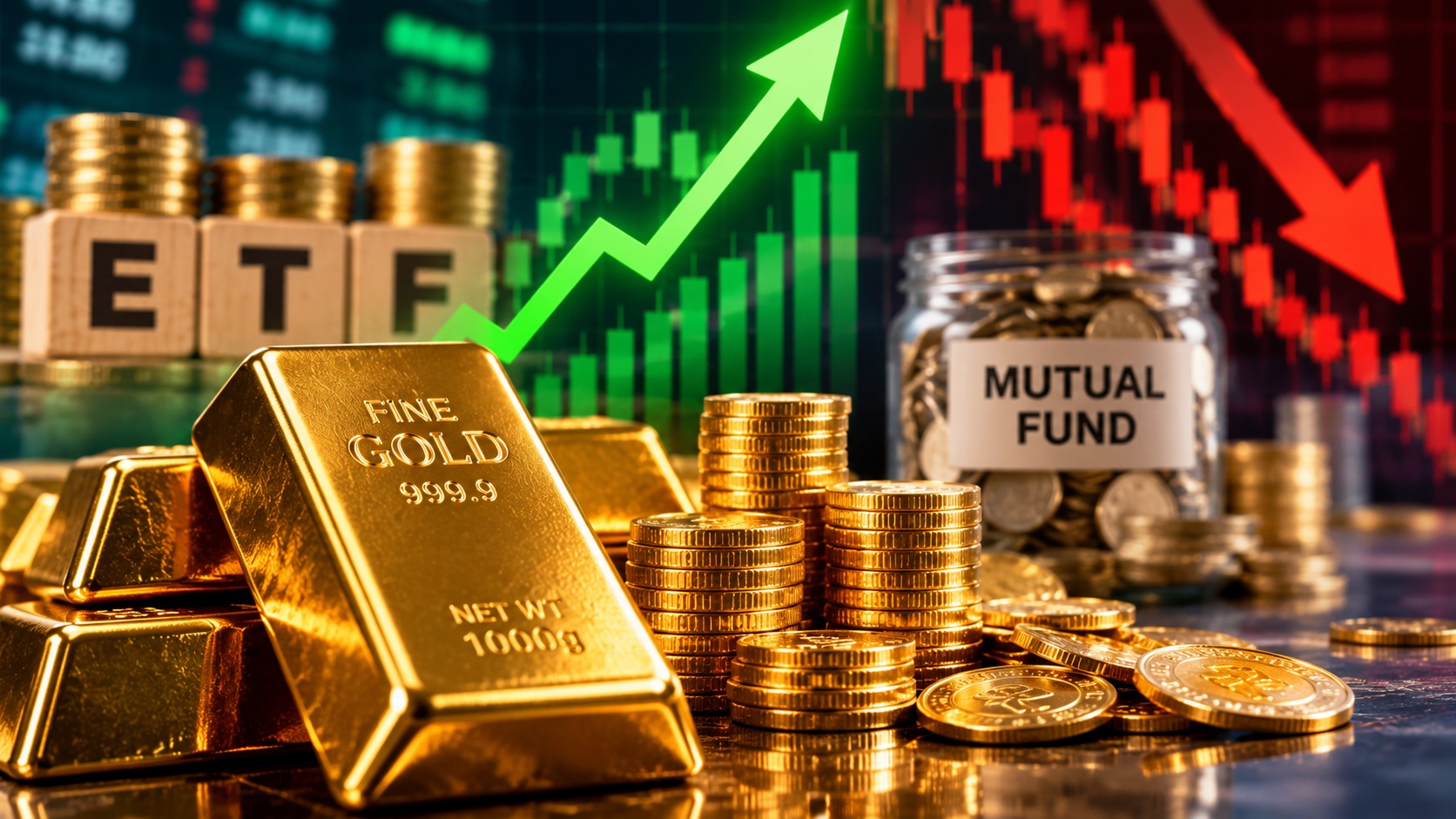 Gold ETF Inflows Jump 71% to Rs 4,451 Crore in September Despite Mutual Fund Outflows
