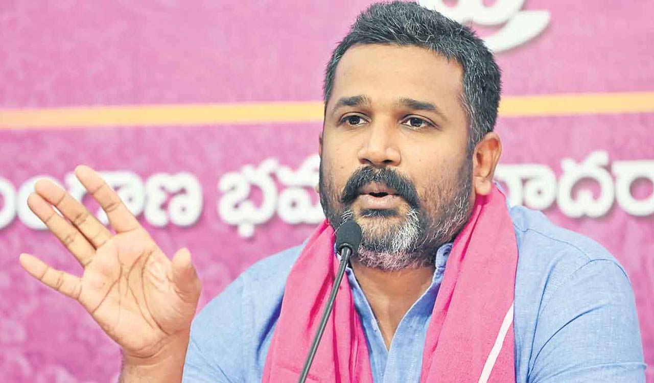 BRS Leader Krishank Challenges Revanth Reddy to Debate Alleged Medicover, Maxbien and MindVault Links