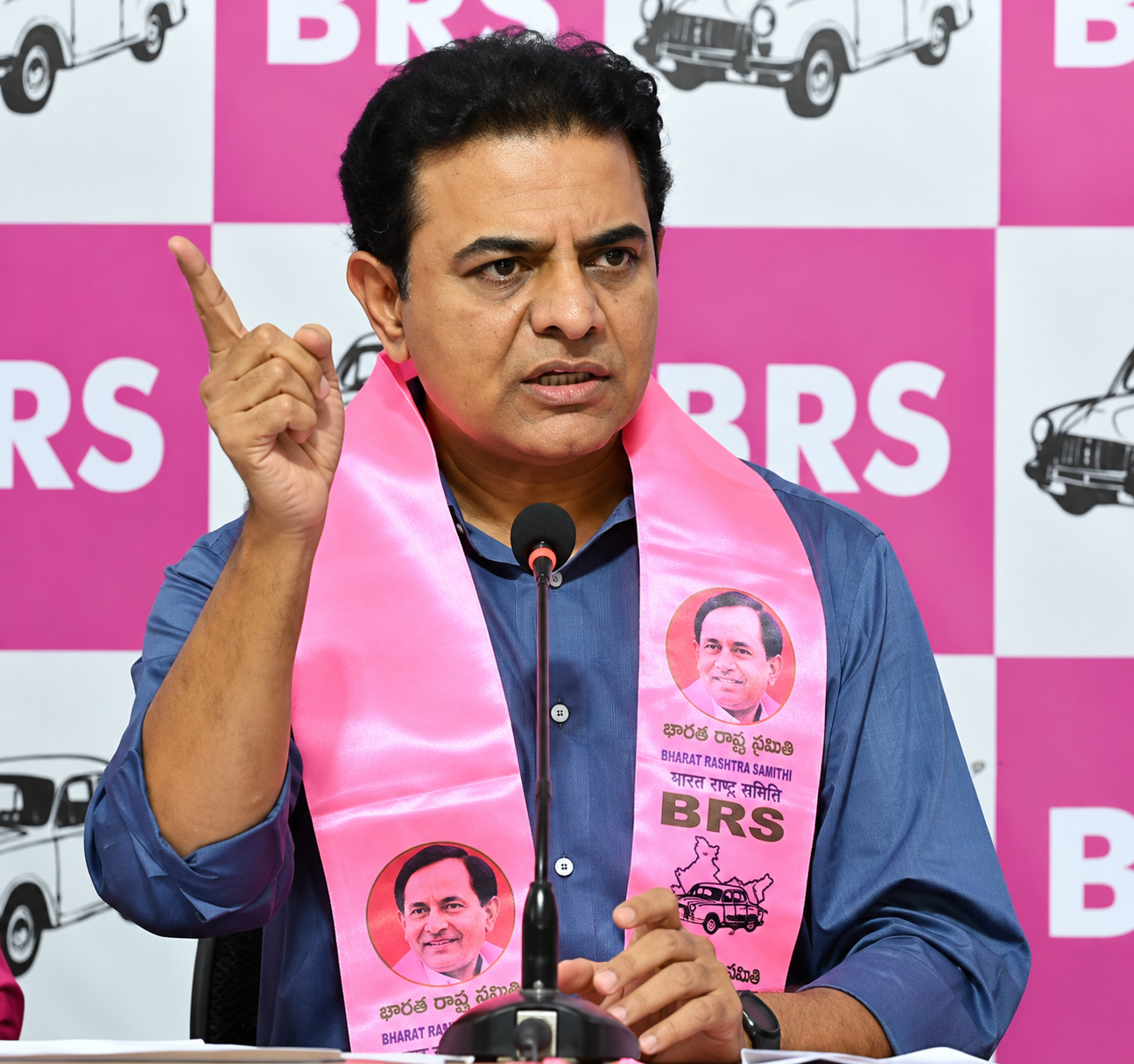 KTR Assures Financial Help for Two-Year-Old Girl After Leg Amputation