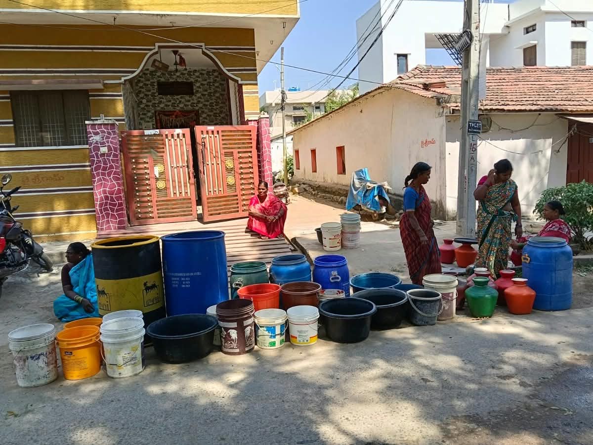 Water Shortage Concerns Grow Across Telangana Villages and Towns