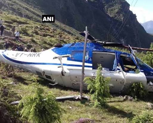 Uttarakhand Helicopter Carrying Six Crashes Near Joshimath; Rescue Operations Underway