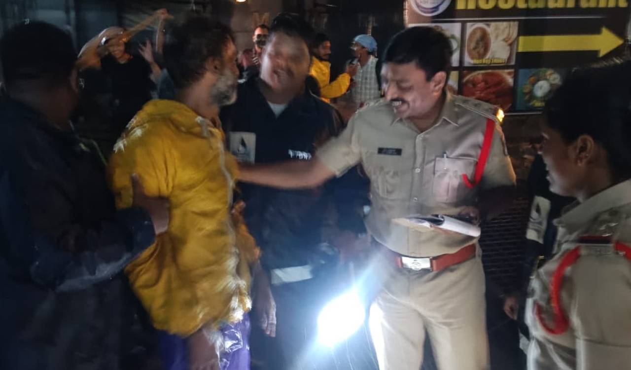 Gachibowli police caught 27 people during a raid on an alleged gambling den in Vattinagulapally and seized around Rs 10 lakh in cash.